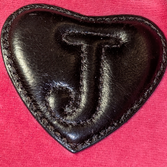 Vintage 2002 Juicy Couture Pink Velour Bag With Keychains Y2K Make Me An Offer ♥ - Picture 4 of 16